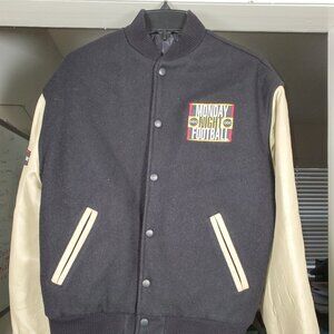 VINTAGE MONDAY NIGHT FOOTBALL IDENTITY INC ABC SPORTS LETTERMAN JACKET